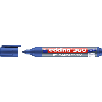 Táblamarker 1,5-3mm, kerek Edding 360 kék