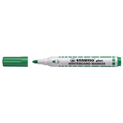 Táblamarker 1,5-mm, vágott Stabilo plan 643/36 zöld