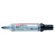 Táblamarker 2mm, kerek, utántölthető Pentel Easyflo fekete