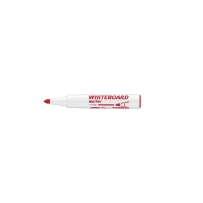 Táblamarker 3mm, kerek Ico 11 piros