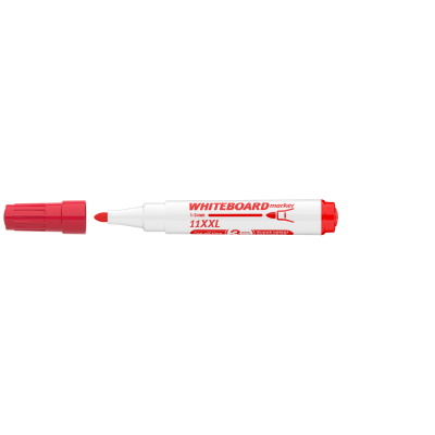 Táblamarker 3mm, kerek Ico 11XXL piros