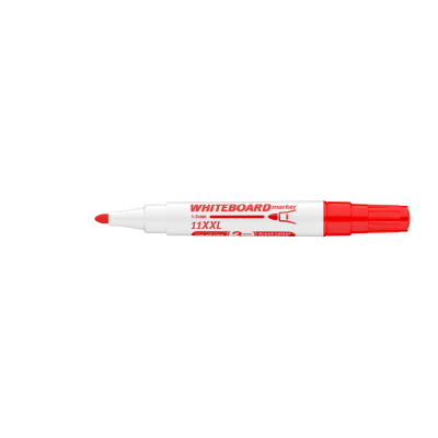 Táblamarker 3mm, kerek Ico 11XXL piros