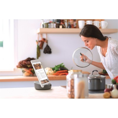 Tablet és telefon tartó Durable asztali grafitszürke Tablet és telefon tartó Durable asztali grafitszürke