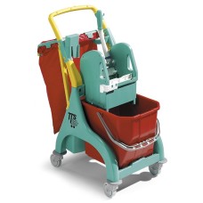 Takarítókocsi műanyag vázas 1x15 liter vödörrel Nick Plus 10 TTS_00006505