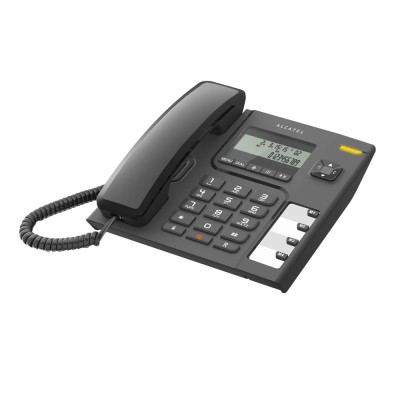 Telefonkészülék ALCATEL T56 (vezetékes, kijelző) fekete