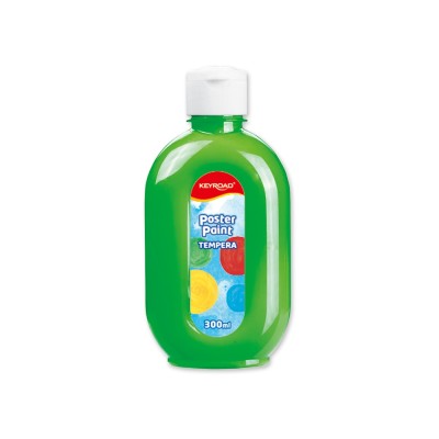 Tempera, 300 ml, Keyroad, zöld