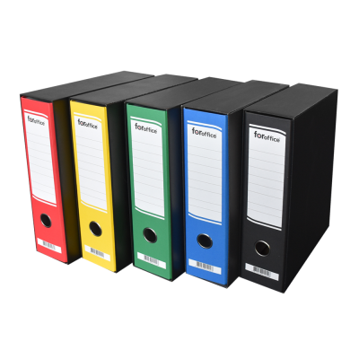 Tokos iratrendező A4, 8cm, Foroffice piros