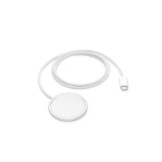 Töltő APPLE MagSafe (Type-C, gyorstöltő, wireless, MagSafe, 100cm, MHXH3ZM/A utód) fehér