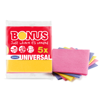 Törlőkendő általános 5 db/csomag Bonus_B170