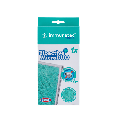 Törlőkendő mikroszálas Immunetec by BONUS Bioactive MicroDUO_B643