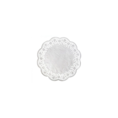 Tortacsipke kerek átmérő: 26 cm 100 db/csomag fehér