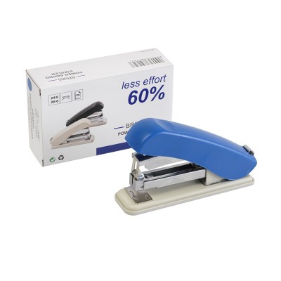 Tűzőgép 25lap 24/6 26/6 könnyített tűzés Bluering® BR965 kék Tűzőgép 25lap 24/6 26/6 könnyített tűzés Bluering® BR965 kék