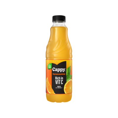 Üdítőital 1l Cappy Szűrt Narancs 100% DRS