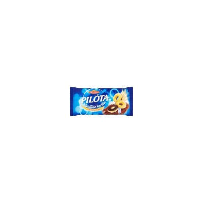 Vaníliás karika Pilóta, 300 g, Győri édes étcsokis