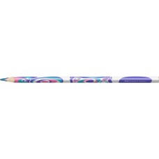 Varázsceruza háromszögletű Faber-Castell pasztel írásszínek türkiz, rózsaszín, lila
