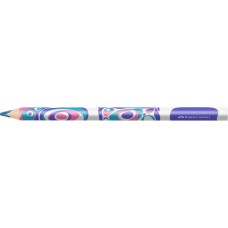 Varázsceruza háromszögletű Jumbo Faber-Castell pasztel színek türkiz, rózsaszín, lila