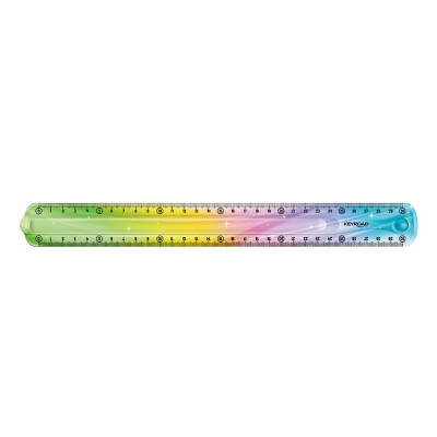 Vonalzó 30 cm, flexibilis Keyroad Flex Draw színátmenetes Vonalzó 30 cm, flexibilis Keyroad Flex Draw színátmenetes