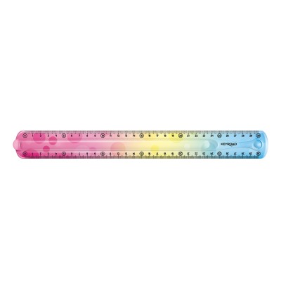 Vonalzó 30 cm, flexibilis Keyroad Flex Draw színátmenetes Vonalzó 30 cm, flexibilis Keyroad Flex Draw színátmenetes