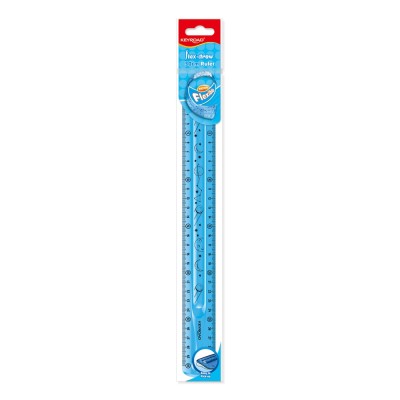 Vonalzó 30 cm, flexibilis Keyroad Flex Draw vegyes színek