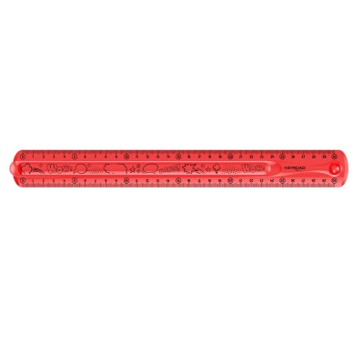 Vonalzó 30 cm, flexibilis Keyroad Flex Draw vegyes színek