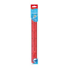 Vonalzó 30 cm, flexibilis Keyroad Flex Draw vegyes színek