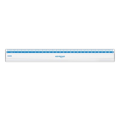 Vonalzó készlet 30 cm, 4 db/bliszter Keyroad
