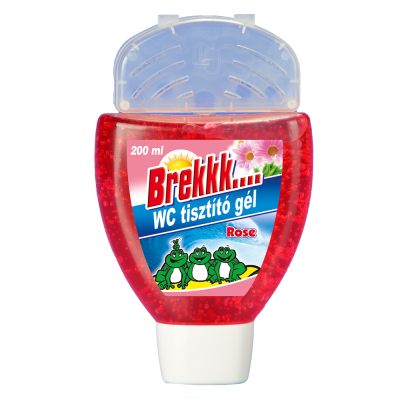 WC illatosító gél 200 ml + kosár Brekk piros