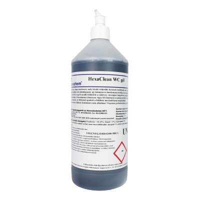 WC tisztító gél 1 liter Hexaclean WC tisztító gél 1 liter Hexaclean