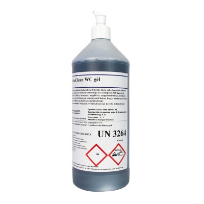 WC tisztító gél 1 liter Hexaclean