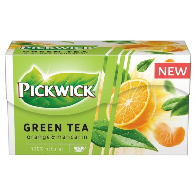 Zöld tea 20x2 g Pickwick mandarin
