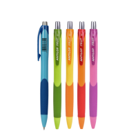 Golyóstoll nyomógombos vegyes színek 0,7mm Antilop Fruit írásszín kék