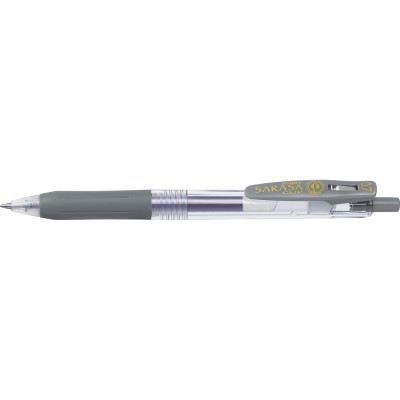 Zseléstoll 0,5 mm Zebra Sarasa Clip, szürke