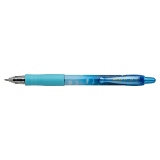 Zseléstoll 0,7mm, nyomógombos Pilot G-2 Bubble kék test, írásszín kék