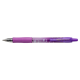 Zseléstoll 0,7mm, nyomógombos Pilot G-2 Bubble lila test, írásszín kék