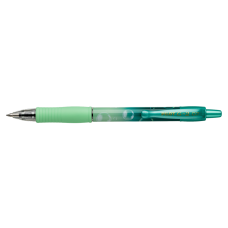 Zseléstoll 0,7mm, nyomógombos Pilot G-2 Bubble zöld test, írásszín kék