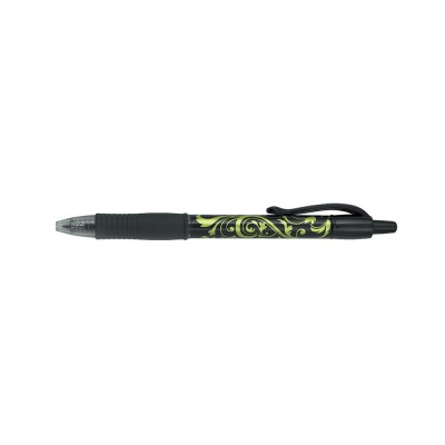 Zseléstoll 0,7mm, nyomógombos Pilot G-2 Victoria medium tip, írásszín zöld